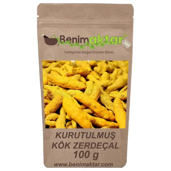 Benimaktar Kök Zerdeçal 100 Gr - Görsel 3