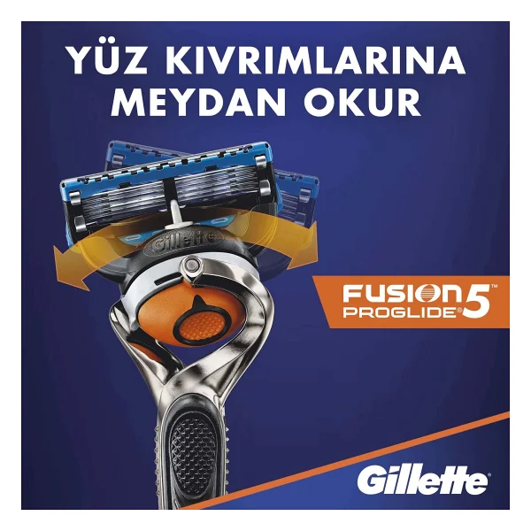 Gillette Fusion Pro Glide Flex Ball Power Tıraş Makinesi - Fusion Proglide Flexball Power Tıraş Makinesi - Görsel 3