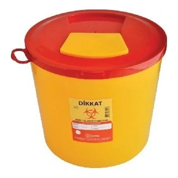 Ceyhanlar Tıbbi Atık Kovası 5 Lt - Görsel 2