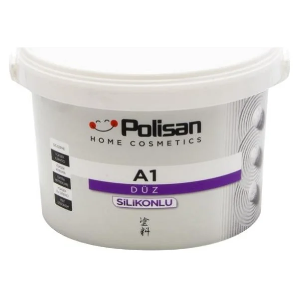 Polisan A1 Düz Silikonlu 7.5 Lt Dış Cephe Boyası - Görsel 2