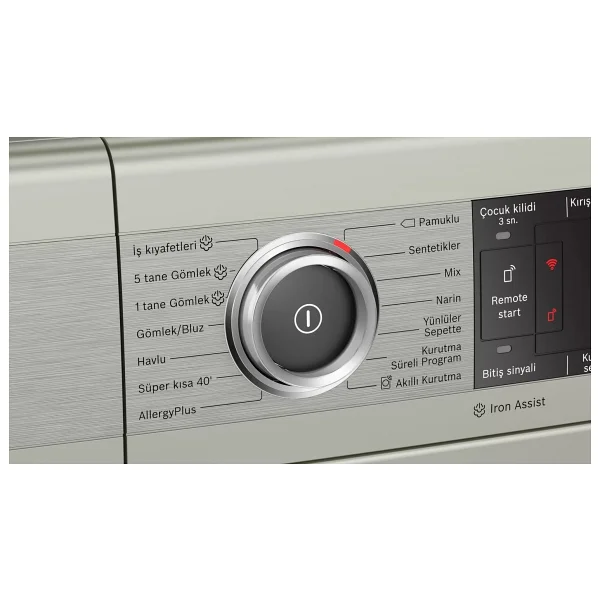 Bosch Wtx87k8xtr A++ Wi-Fi 9 Kg Çamaşır Kurutma Makinesi - Görsel 3