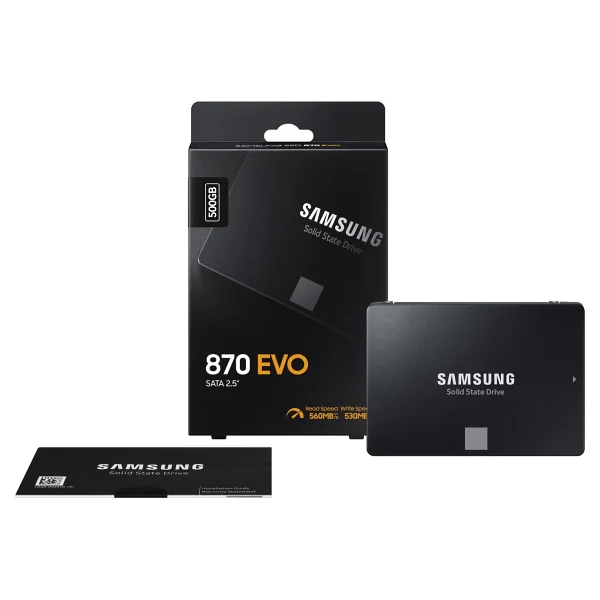 Samsung 870 Evo Mz-77e500bw Sata 3.0 2.5" 500 GB SSD - Görsel 3