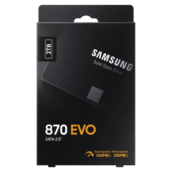 Samsung 870 Evo Mz-77e2t0bw Sata 3.0 2.5" 2 TB SSD - Görsel 2