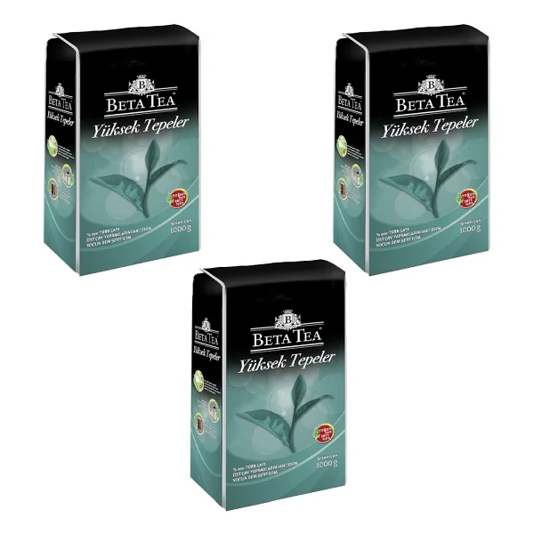Beta Tea Yüksek Tepeler 1 Kg 3'lü Çay - Görsel 3