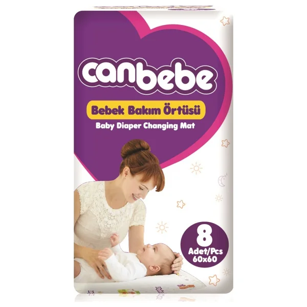 Canbebe Bebek Bakım Örtüsü 8 Adet 8'li - Görsel 2