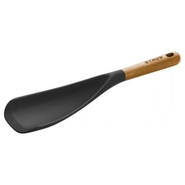 Staub Siyah Silikon Servis Kaşığı 1 Adet Modern Tasarım İle Şık Sunumlar İçin - Görsel 5
