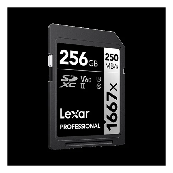 Lexar Professional 1667x Lsd256cbna1667 Class 10 Uhs-Iı U3 V60 256 GB Hafıza Kartı - Görsel 2