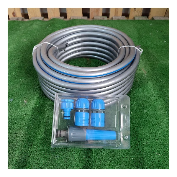 Sera Trend Çelik 1/2" Özel Seri Sulma Hortumu 30 Metre Hortum Kiti Bahçe Sulama Hortum Seti Garden Kıt - 20 Metre - Görsel 5