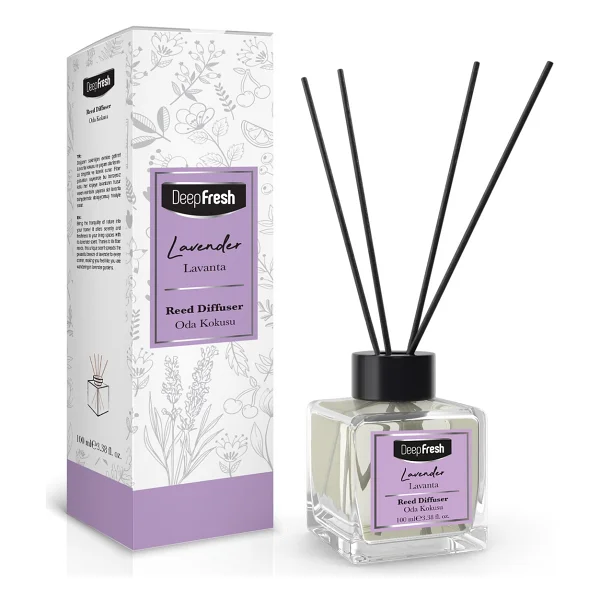 Deep Fresh Çubuklu Oda Kokusu 100 Ml (Vanilya) - Görsel 4
