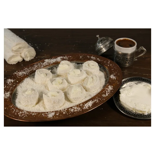 Altın Yayla Lokum Sultan Manda Kaymaklı Lokum (1kg) - 1 Kg - Görsel 2