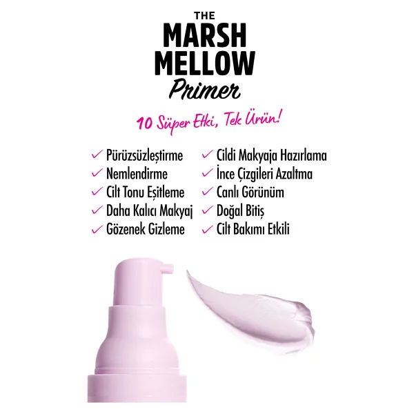 Nyx Professional Makeup Marshmellow Soothing Makyaj Bazı - Görsel 2