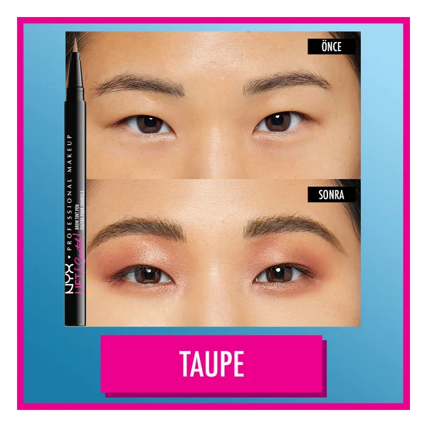 Nyx Professional Makeup Lift & Snatch Kaş Kalemi Taupe - Görsel 2