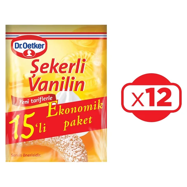Dr. Oetker Sekerli Vanilin 15li 75 Gr X 12 Paket - Görsel 2