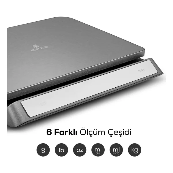 Karaca Gastro Scale 1002 Mutfak Tartısı - Görsel 3