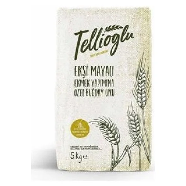 Tellioğlu 5 Kg Ekşi Mayalı Buğday Unu - Görsel 6