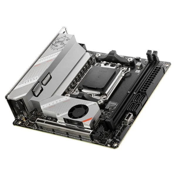 Msı Mpg B650ı Edge Wi-Fi AMD Am5 DDR5 Mini Itx Anakart - Görsel 4