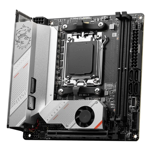 Msı Mpg B650ı Edge Wi-Fi AMD Am5 DDR5 Mini Itx Anakart - Görsel 5
