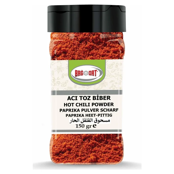 Bağdat Baharat Acı Kırmızı Toz Biber 150 gr - Görsel 2