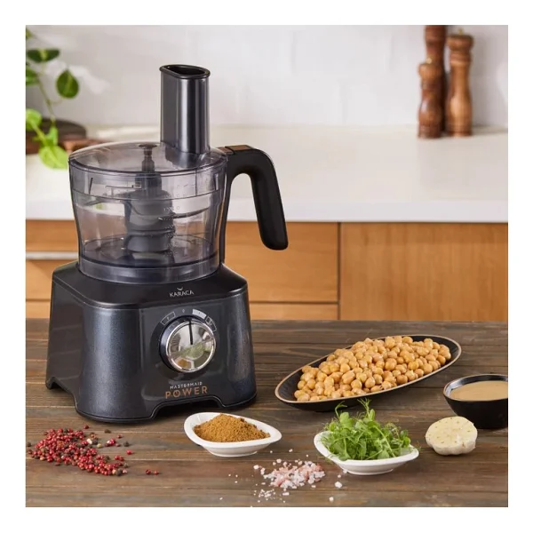 Karaca Mastermaid Power Multifunctional 10in1 Matte Black 2000 W Gıda Hazırlama Seti - Görsel 2