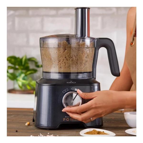 Karaca Mastermaid Power Multifunctional 10in1 Matte Black 2000 W Gıda Hazırlama Seti - Görsel 5