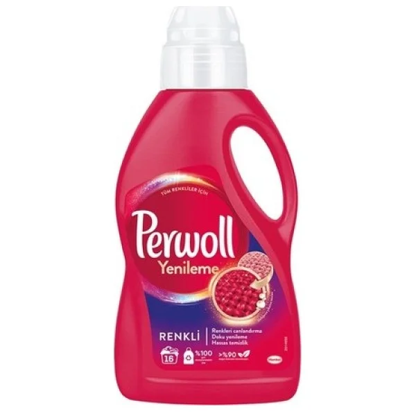 Perwoll Yenileme Renkliler İçin Sıvı Deterjan 54 Yıkama 2.97 Lt - Görsel 2