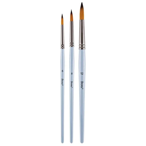 Brons Br-2206 Sentetik Firca Set 7 - Görsel 2