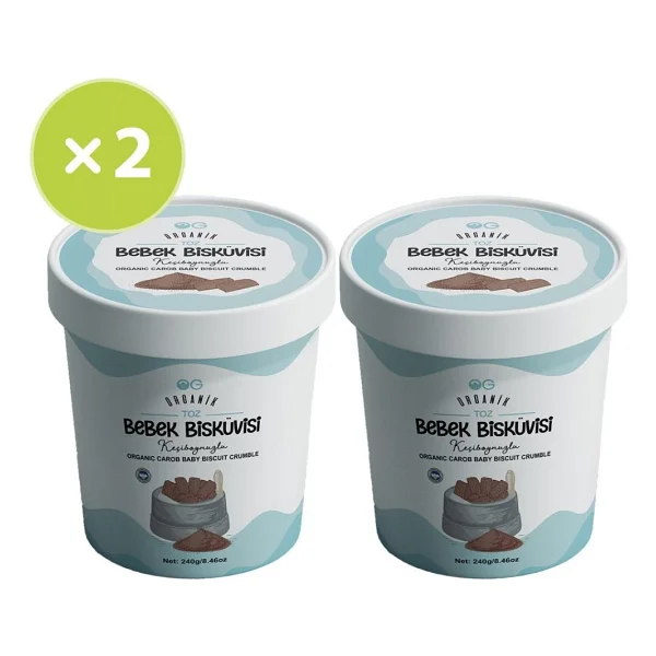 Og Natural Keçiboynuzlu Toz Bebek Bisküvisi 240 Gr 2 Adet - Görsel 5