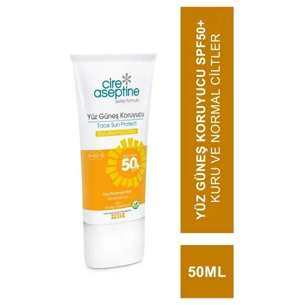 Cire Aseptine Kuru Ve Normal Ciltler İçin 50 Ml 50 Faktör Güneş Kremi - Görsel 3