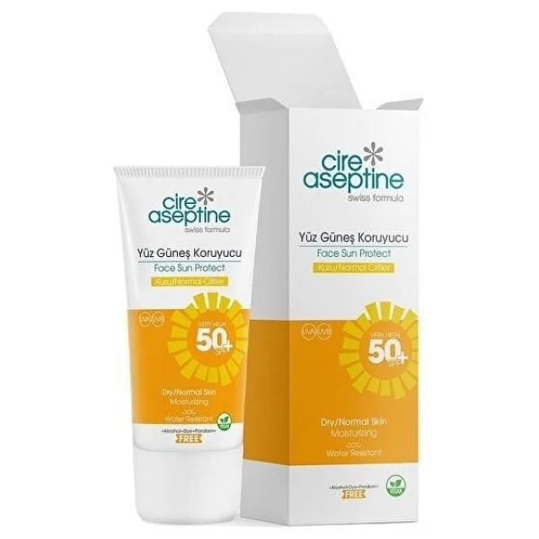 Cire Aseptine Kuru Ve Normal Ciltler İçin 50 Ml 50 Faktör Güneş Kremi - Görsel 2