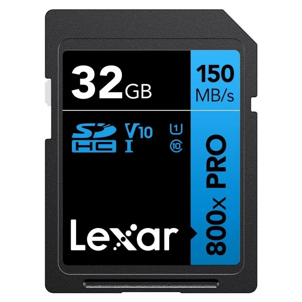 Lexar 800x Pro 32gb Sdhc Hafıza Kartı 150mb/S Uhs-I V10 Suya Dayanıklı Performans - Görsel 4