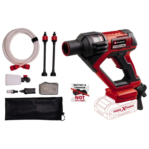 Einhell Hypresso 18/24 Li Aküsüz Basınçlı Yıkama Tabancası - Görsel 9