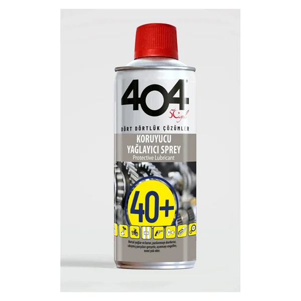 404 40+ Koruyucu Yağlayıcı Sprey 400 Ml - Görsel 2