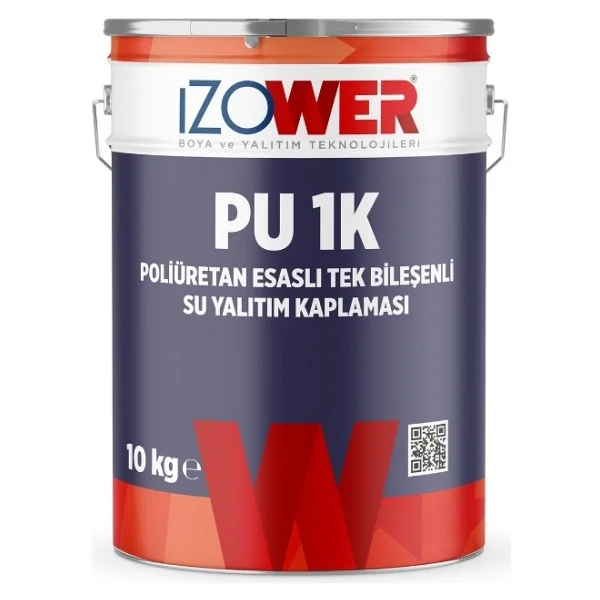 İzower Pu-1k Su Yalıtım Kaplaması - Gri - 10 Kg - Görsel 6