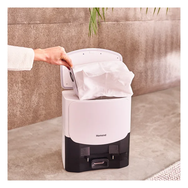 Homend Alex Laser Power Plus 1287h Çöp İstasyonlu Akıllı Robot Süpürge - Görsel 3