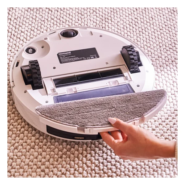 Homend Alex Laser Power Plus 1287h Çöp İstasyonlu Akıllı Robot Süpürge - Görsel 5