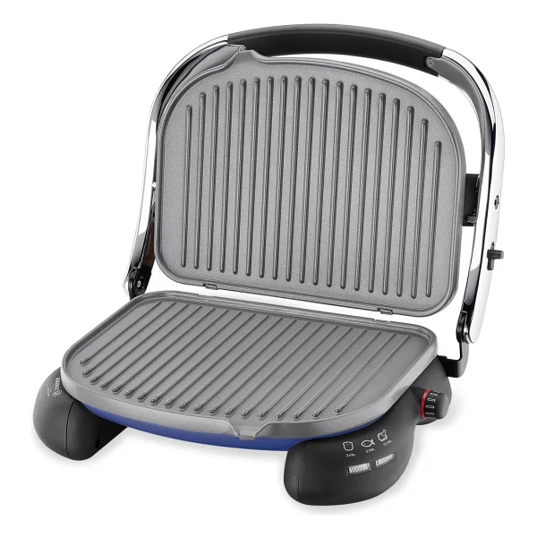 Korkmaz Castron A324-07 Lacivert Krom 1800 W Tost Makinesi - Görsel 6