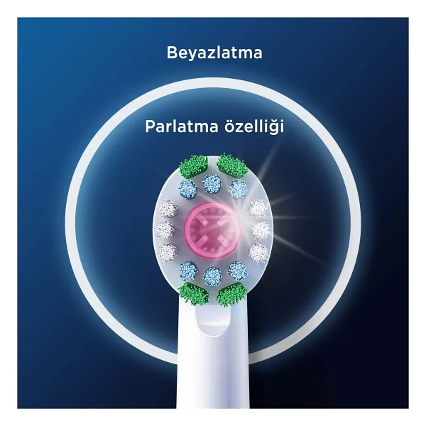 Oral-B Pro 3d White X-Filament 2'li Diş Fırçası Başlığı - Görsel 4
