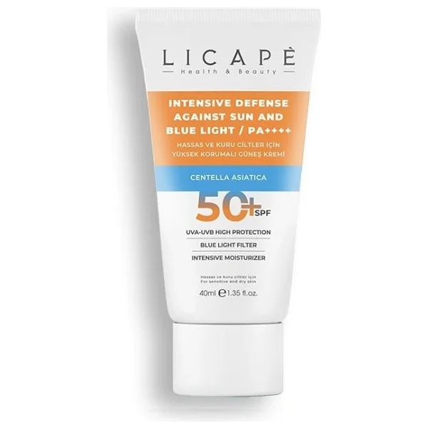 Licape Hassas Ve Kuru Ciltler İçin 40 Ml 50 Faktör Güneş Kremi - Görsel 2