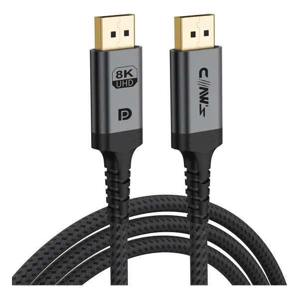 Claws C-DPP-B1 2 m 8K DisplayPort Kablo - Görsel 3
