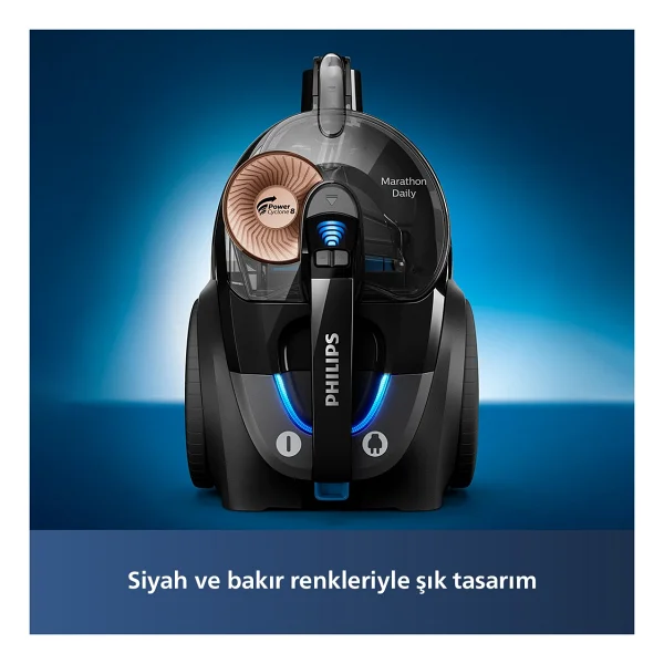 Philips Marathon Ultimate Xb7150/07 900 W Toz Torbasız Süpürge - Görsel 6