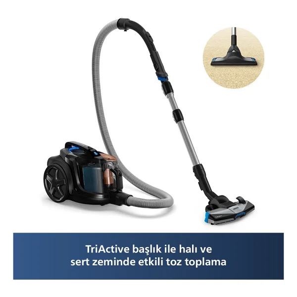 Philips Marathon Ultimate Xb7150/07 900 W Toz Torbasız Süpürge - Görsel 4