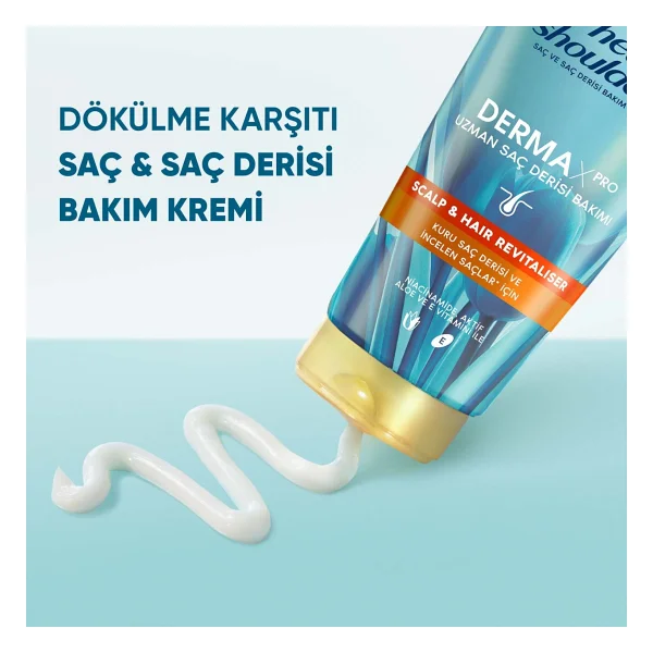 Head & Shoulders Dermaxpro Scalp Revitaliser 220 Ml Saç Kremi - Görsel 5