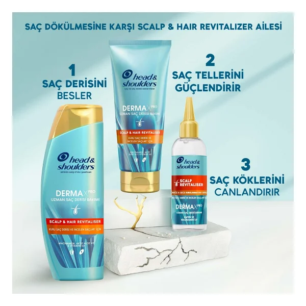 Head & Shoulders Dermaxpro Scalp Revitaliser 220 Ml Saç Kremi - Görsel 8