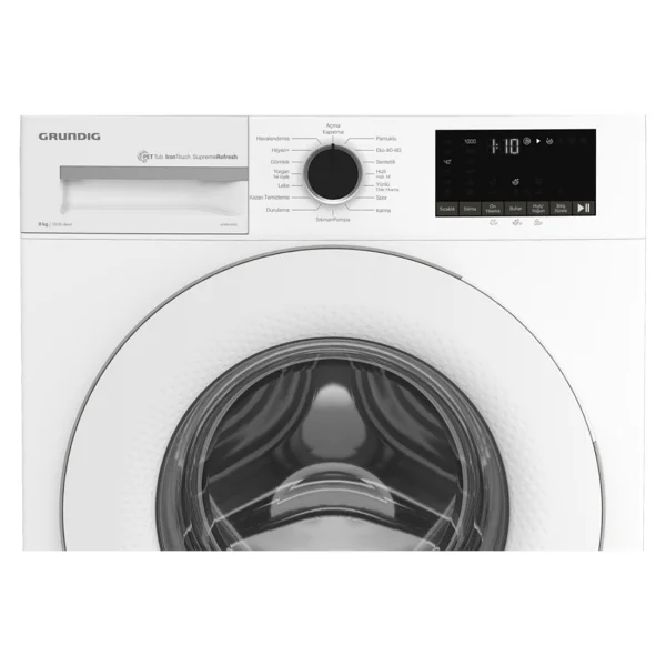 Grundig GPWM 81612 8 kg 1000 Devir Çamaşır Makinesi - Görsel 4