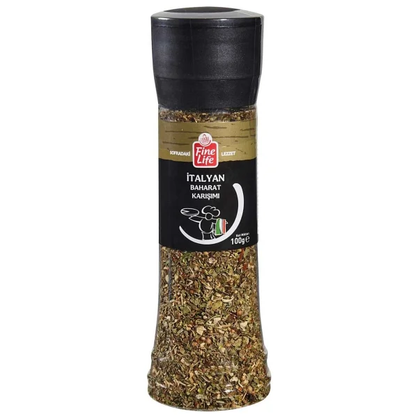 Fine Life Italyan Baharat 100 Gr Mangal Barbekü Pizza Makarna Et Tavuk Balık Sos Baharat Karışım - 1 Adet - Görsel 2