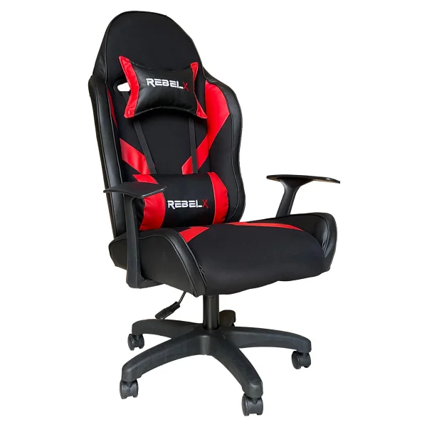 Rebelx Basic Kırmızı Renk Oyuncu Koltuğu Ergonomik Tasarım Ve Yüksek Yoğunluklu Sünger - Görsel 5