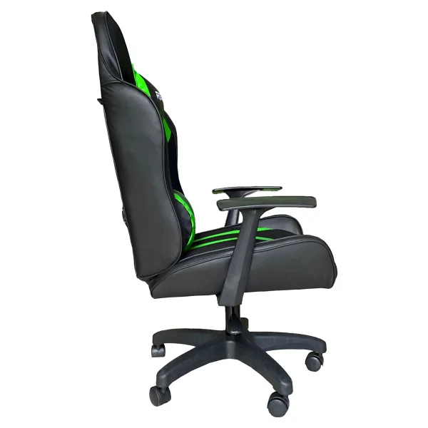 Rebelx Oyuncu Koltuğu Basic Yeşil Renk Kumaş Kaplama Sabit Kolçaklı Ergonomik Tasarım - Görsel 2