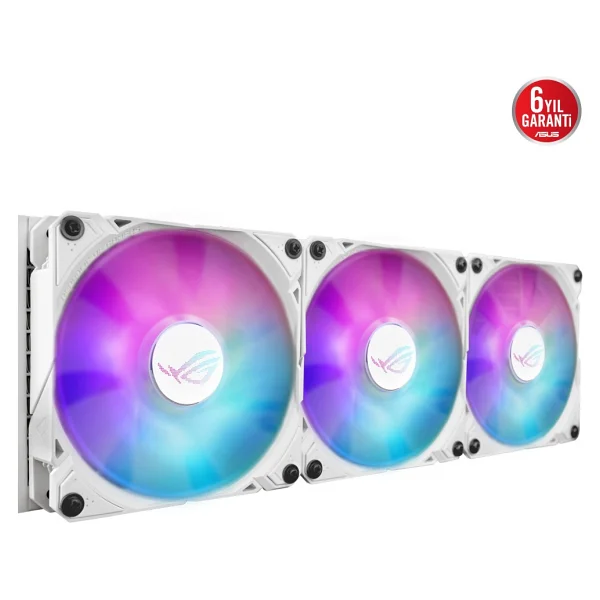 Asus ROG RYUO III 360 ARGB 360 mm White Edition İşlemci Sıvı Soğutucu - Görsel 5