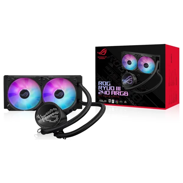 Asus Rog Ryuo Iıı 240 Argb 240 Mm İşlemci Sıvı Soğutucu - Görsel 7