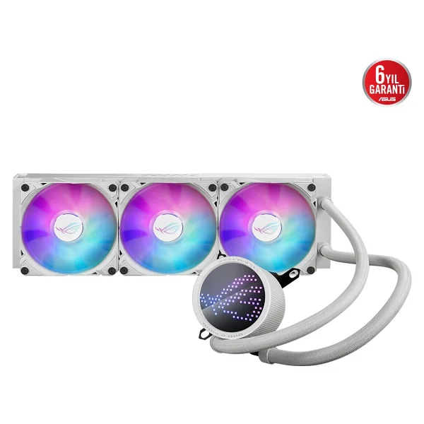 Asus ROG RYUO III 360 ARGB 360 mm White Edition İşlemci Sıvı Soğutucu - Görsel 3
